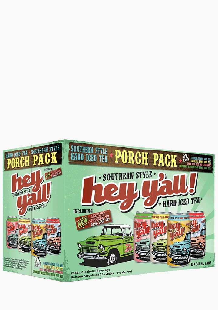 Hey Y'all 'Porch Pack' Mixer - 12x341ML