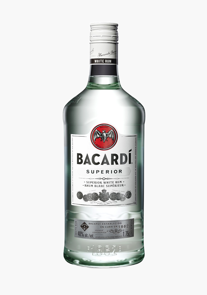 Bacardi White Rum - 1.75 Litre (Plastic Bottle)