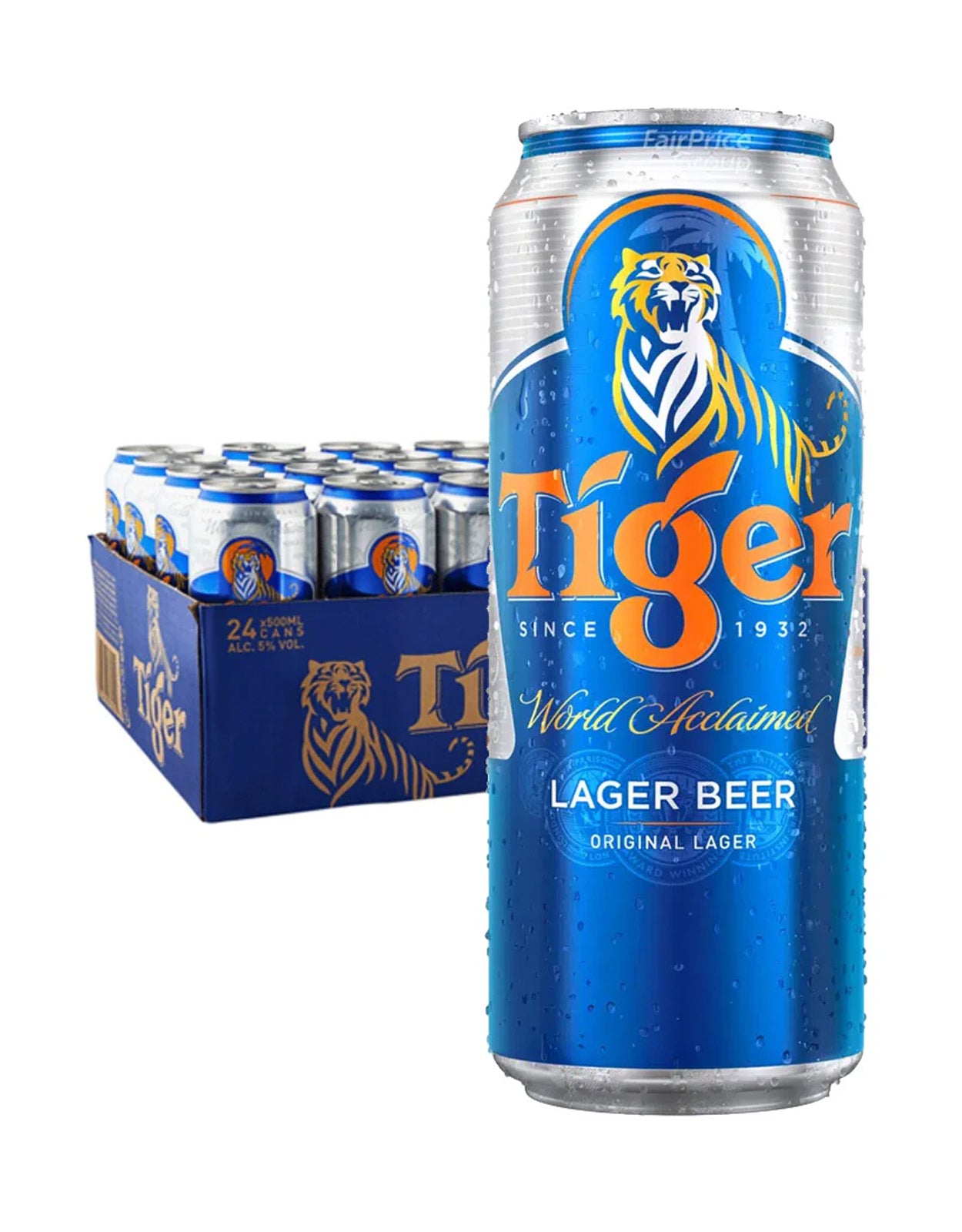 Tiger 500 ml - 24 Cans