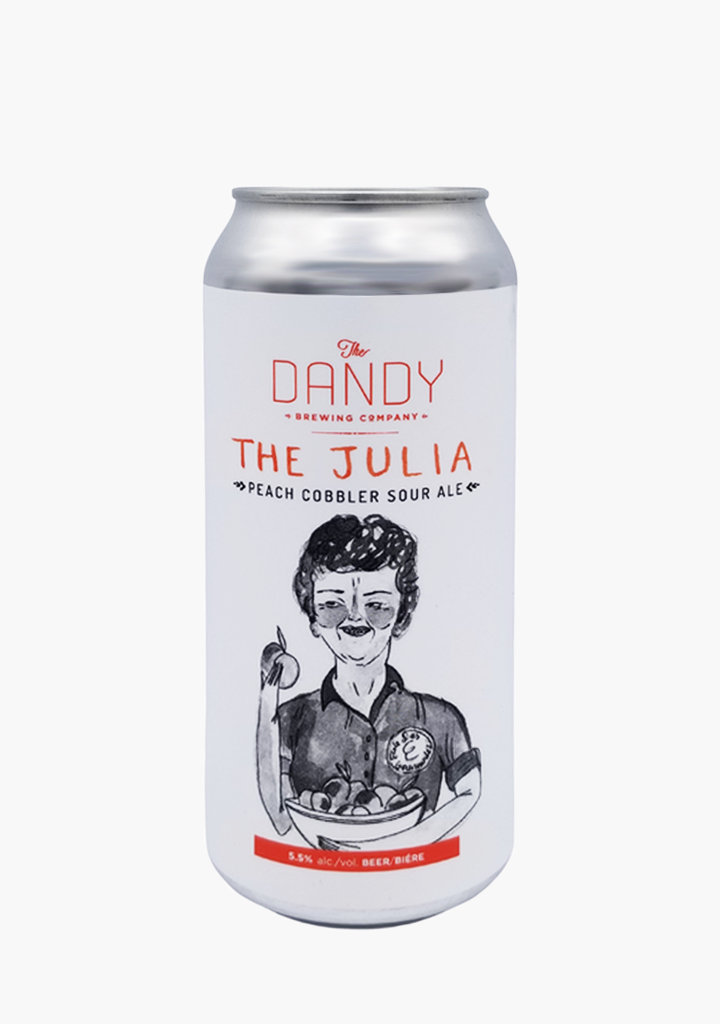 Dandy 'The Julia' Peach Cobbler Sour Ale - 4x473ML
