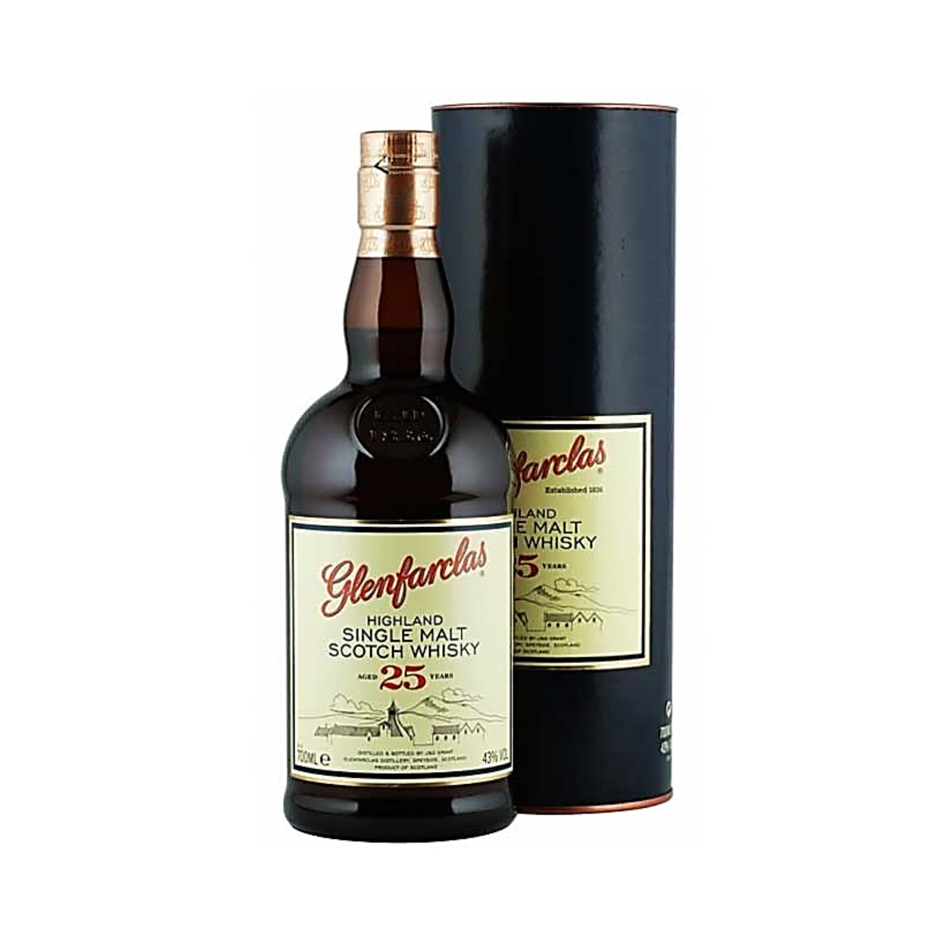 Glenfarclas 25 Years Old Highland Single Malt Scotch Whisky