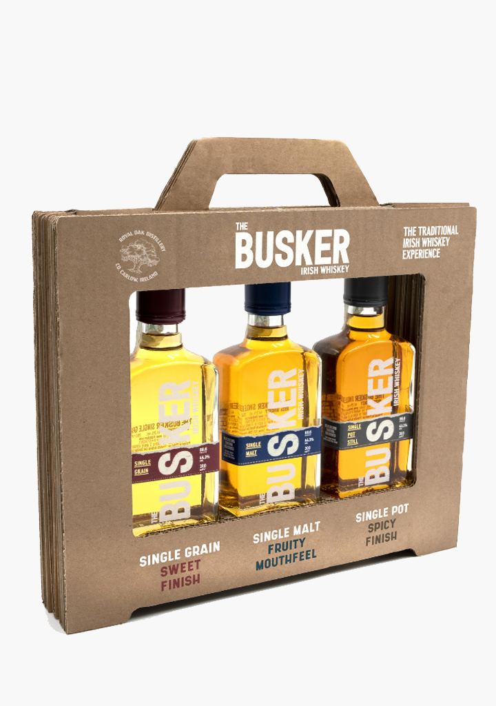 The Busker Irish Whiskey - 3 Bottle Gift Pack