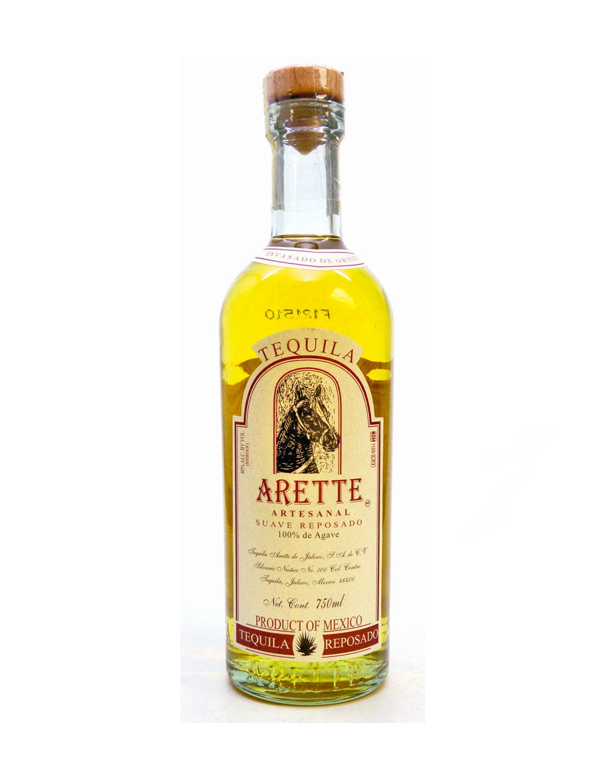Arette Artesanal Suave Reposado Tequila