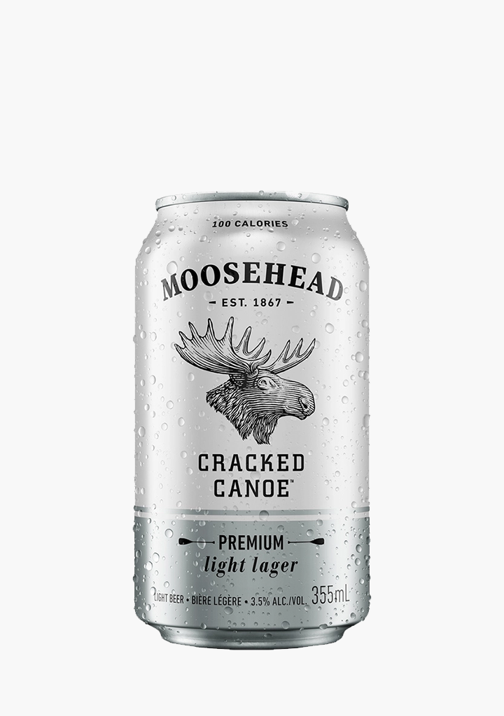 Moosehead 'Cracked Canoe' Light Lager - 15 X 355ML