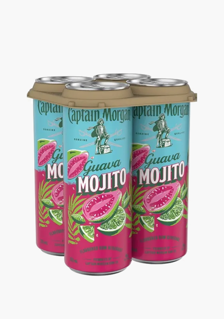 Captain Morgan Guava Mojito - 4x355ML