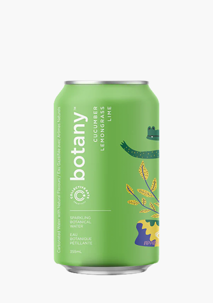 'Botany' Cucumber Lemongrass Lime Sparkling Botanical Water