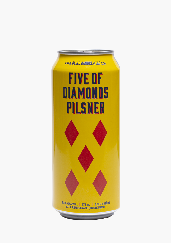 Blindman Brewing 'Five of Diamonds' Pilsner - 4x473ML