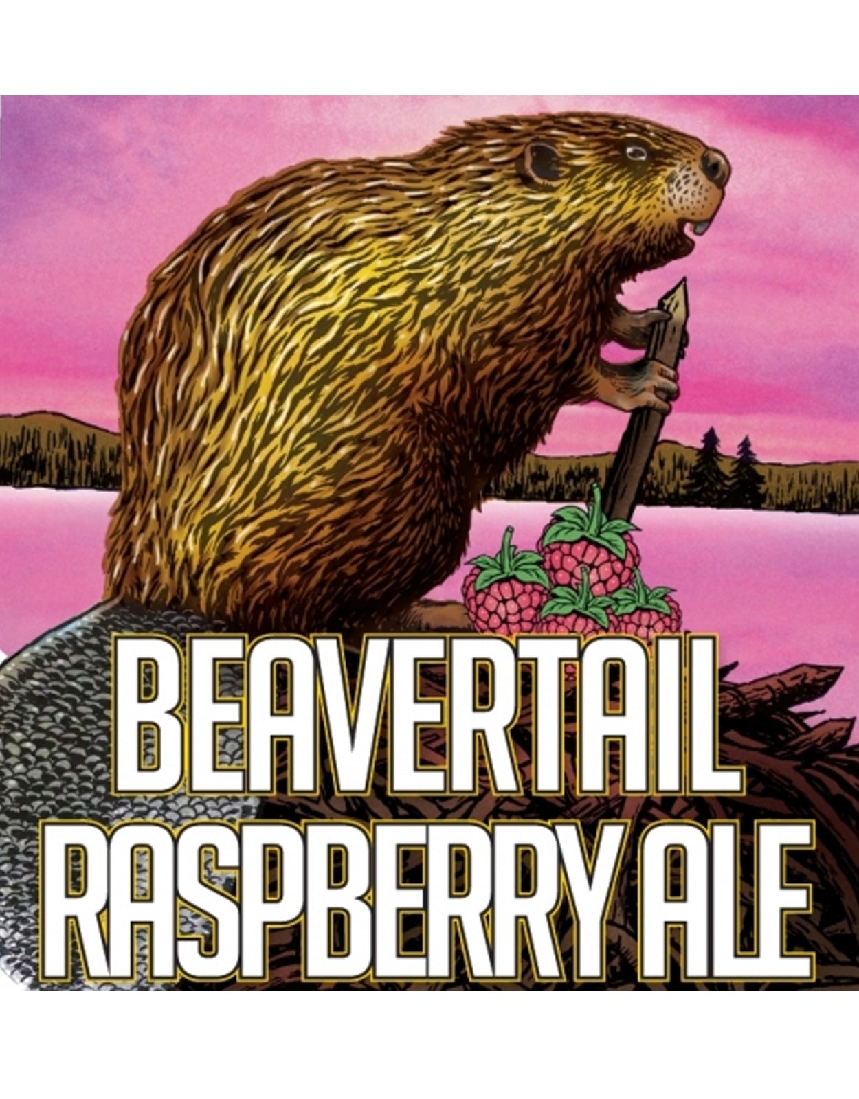 Grizzly Paw Beavertail Raspberry Ale - 20 Litre Keg