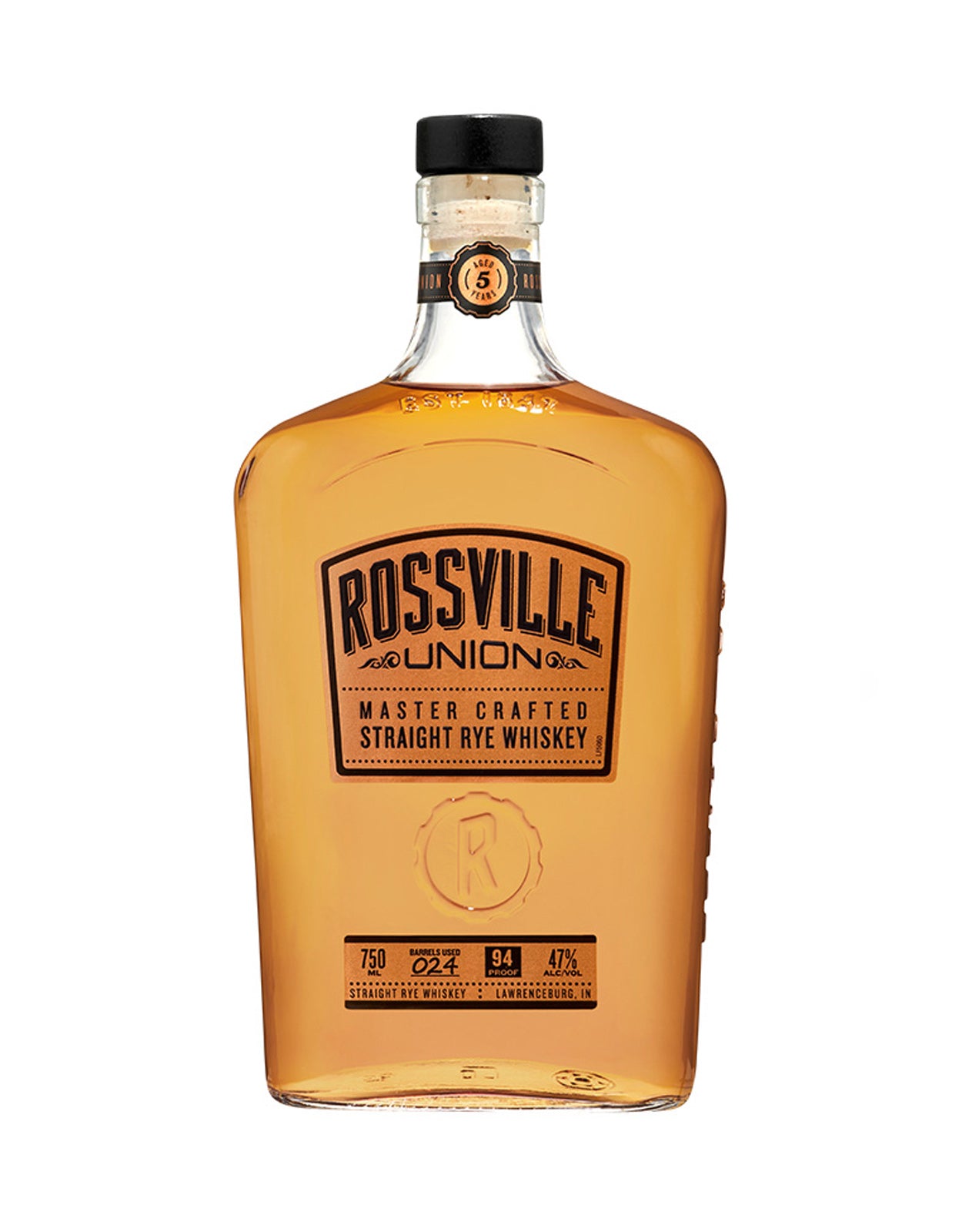 Rossville Union Master Crafted Straight Rye Whiskey