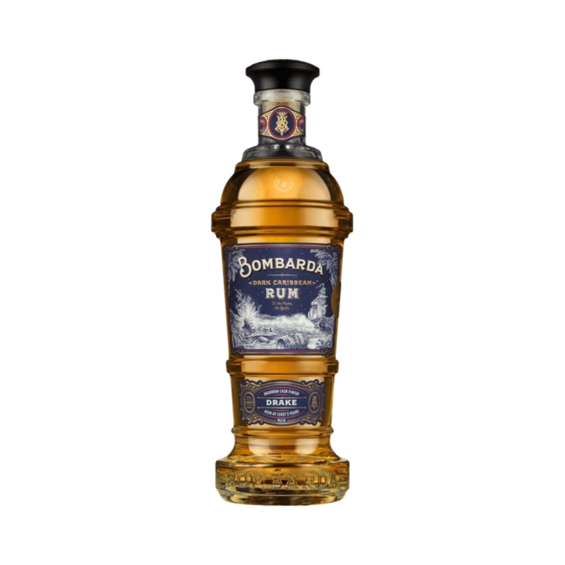 Bombarda Drake Dark Caribbean Rum (case of 6)