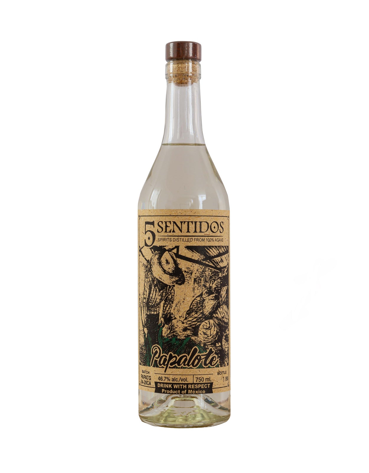 Cinco Sentidos Papalote Mezcal