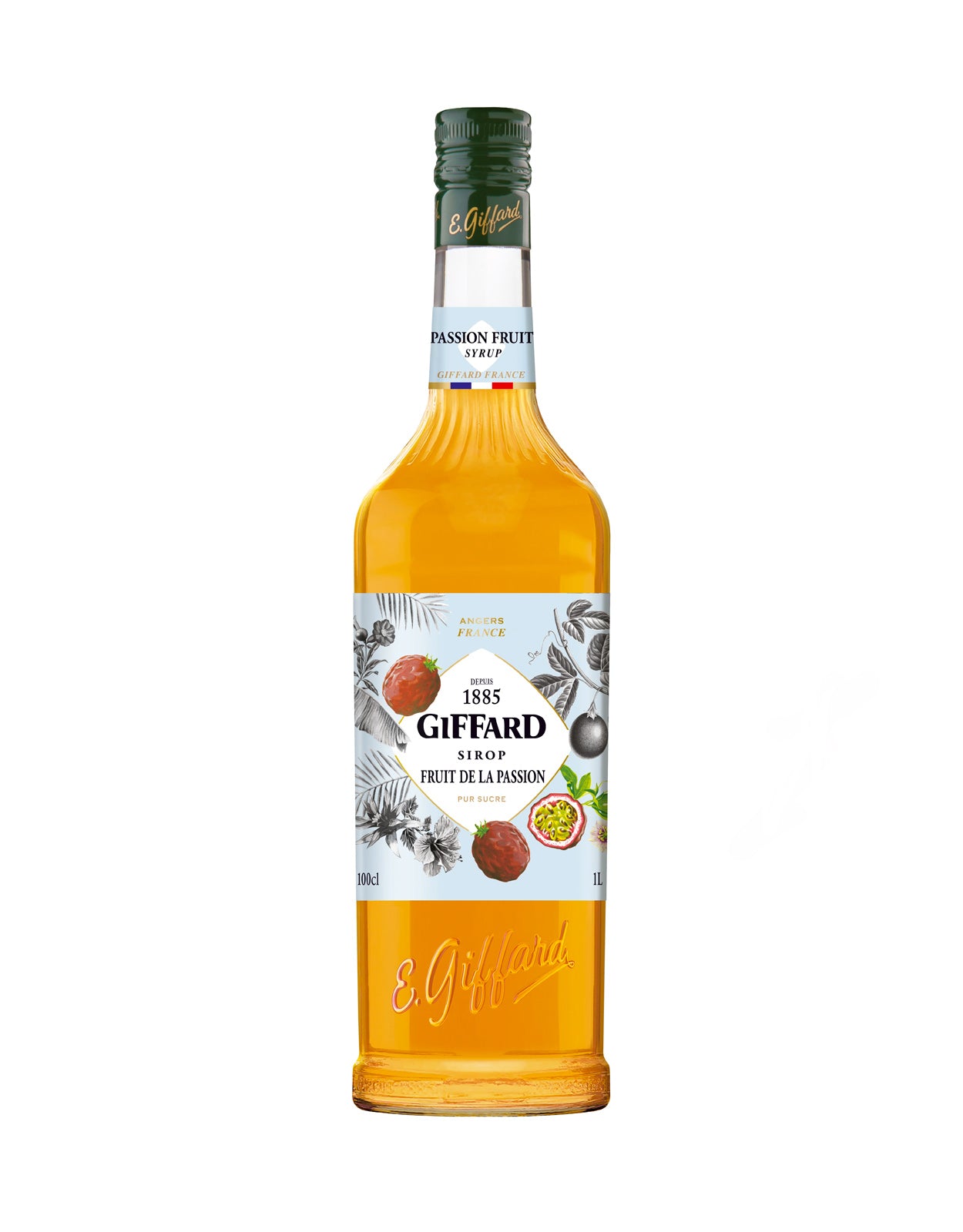 Giffard Passionfruit Syrup (Non Alcoholic) - 1 Litre Bottle