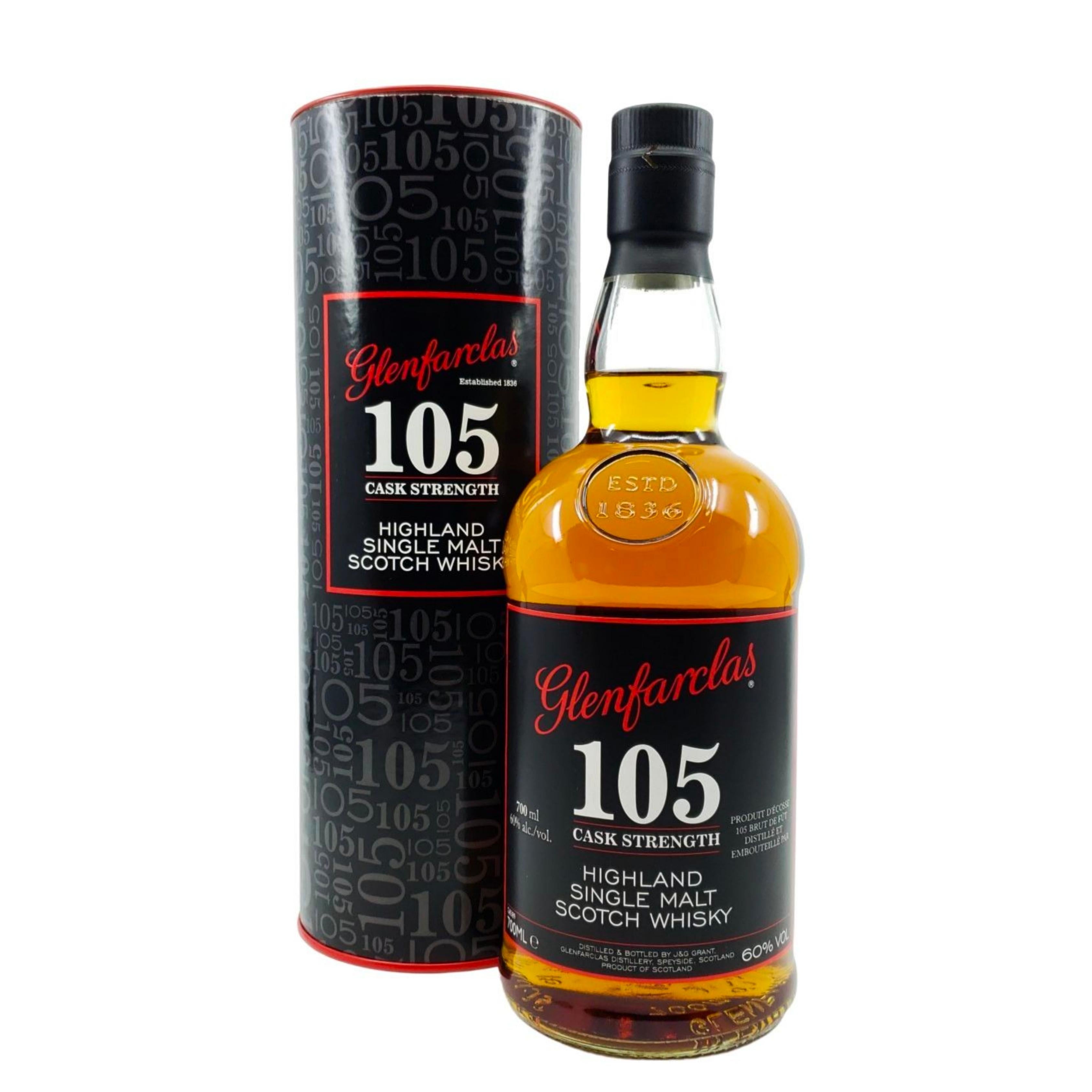 Glenfarclas 105 Cask Strength Highland Single Malt Scotch Whisky